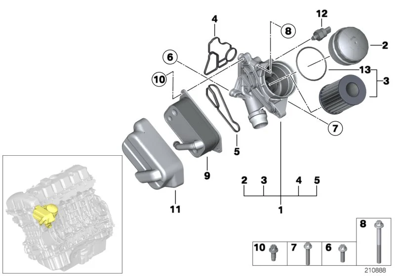 BMW Schraube selbstschneidend M8x20 E60 E61 E63 E64 E65 E66 E70 E71 E81 E82 E83 E84 E85 E86 E87 E88 E89 E90 E91 E92 E93 F01 F02 F06 F07 F10 F11 F12 F13 F15 F16 F20 F21 F22 F23 F25 F26 F30 F31 F32 F33 F34 F36 11427543327