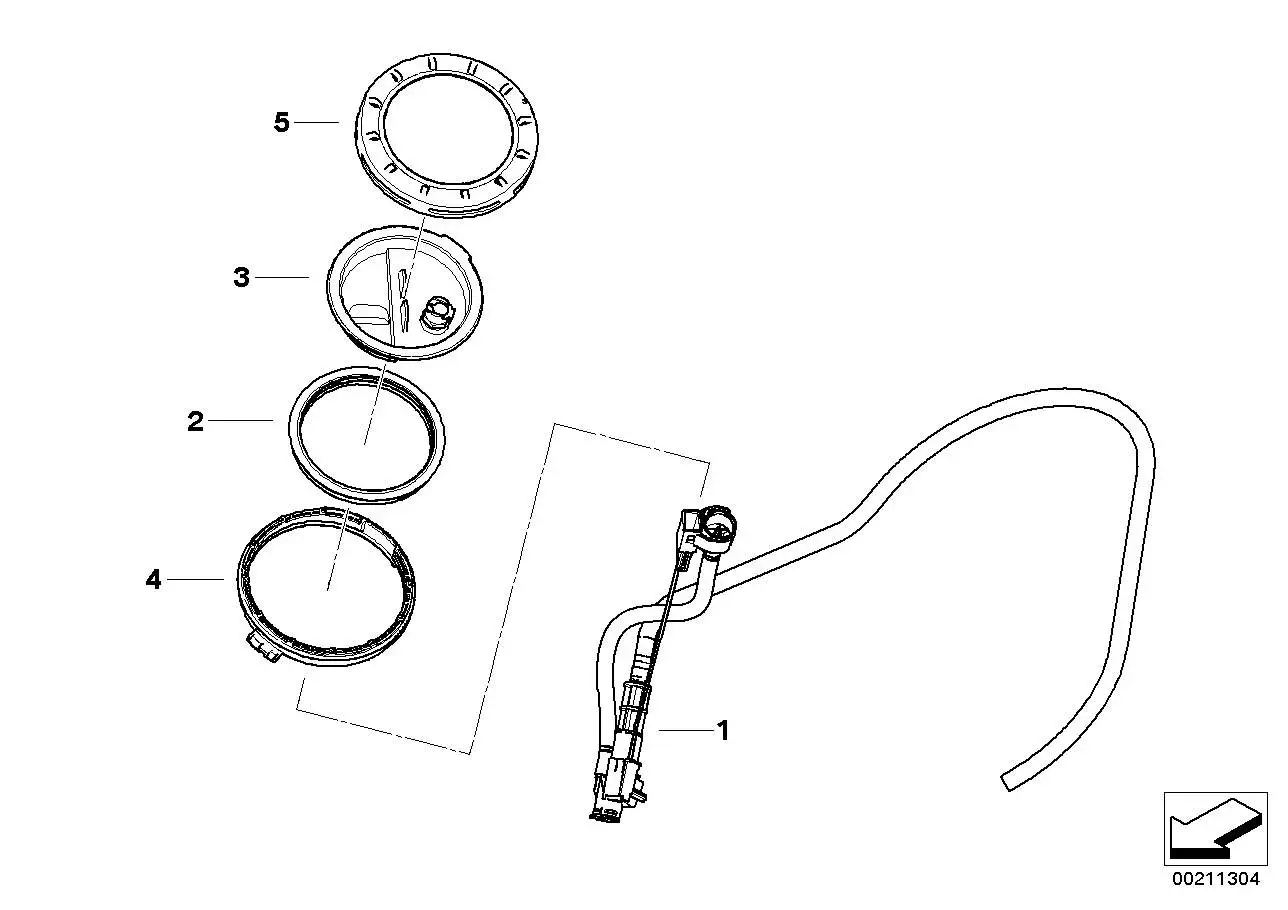 BMW Flansch 16117705637 - Bildposition 03