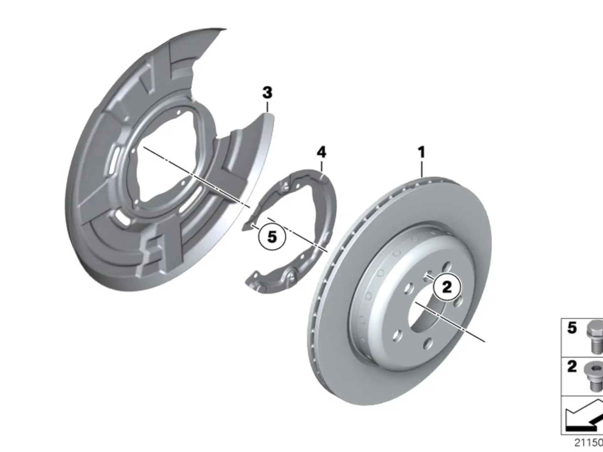 BMW Sechskantschraube selbstsichernd E60 E61 E63 E64 E65 E66 E70 E71 E72 F01 F02 F04 F06 F07 F10 F11 F12 F13 F15 F16 F85 F86 34206772121