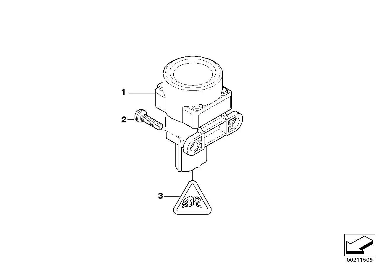 BMW Benzinpumpen Notausschalter R50 R52 R53 07131068856