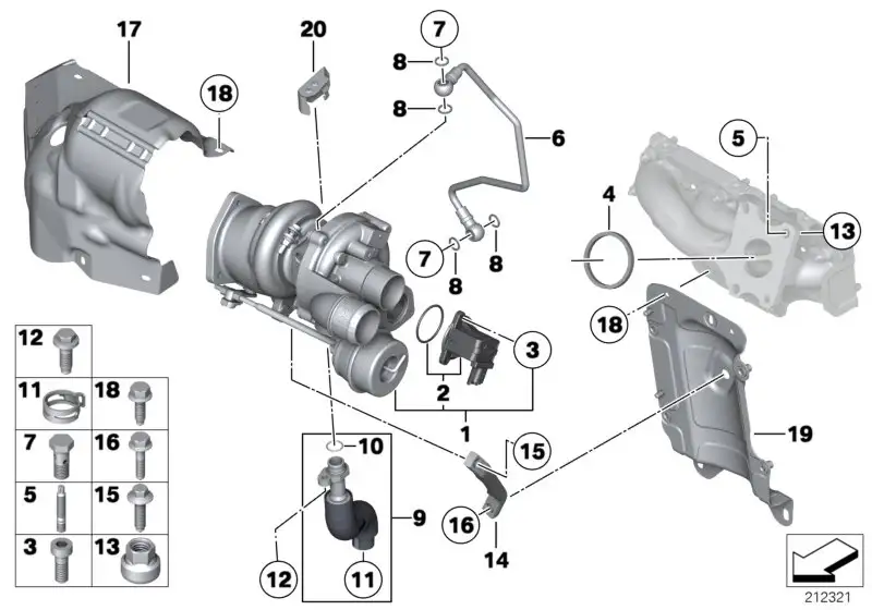 BMW Elektro-Ventil R55 R56 R57 R59 R60 R61 11658636606 - MINI