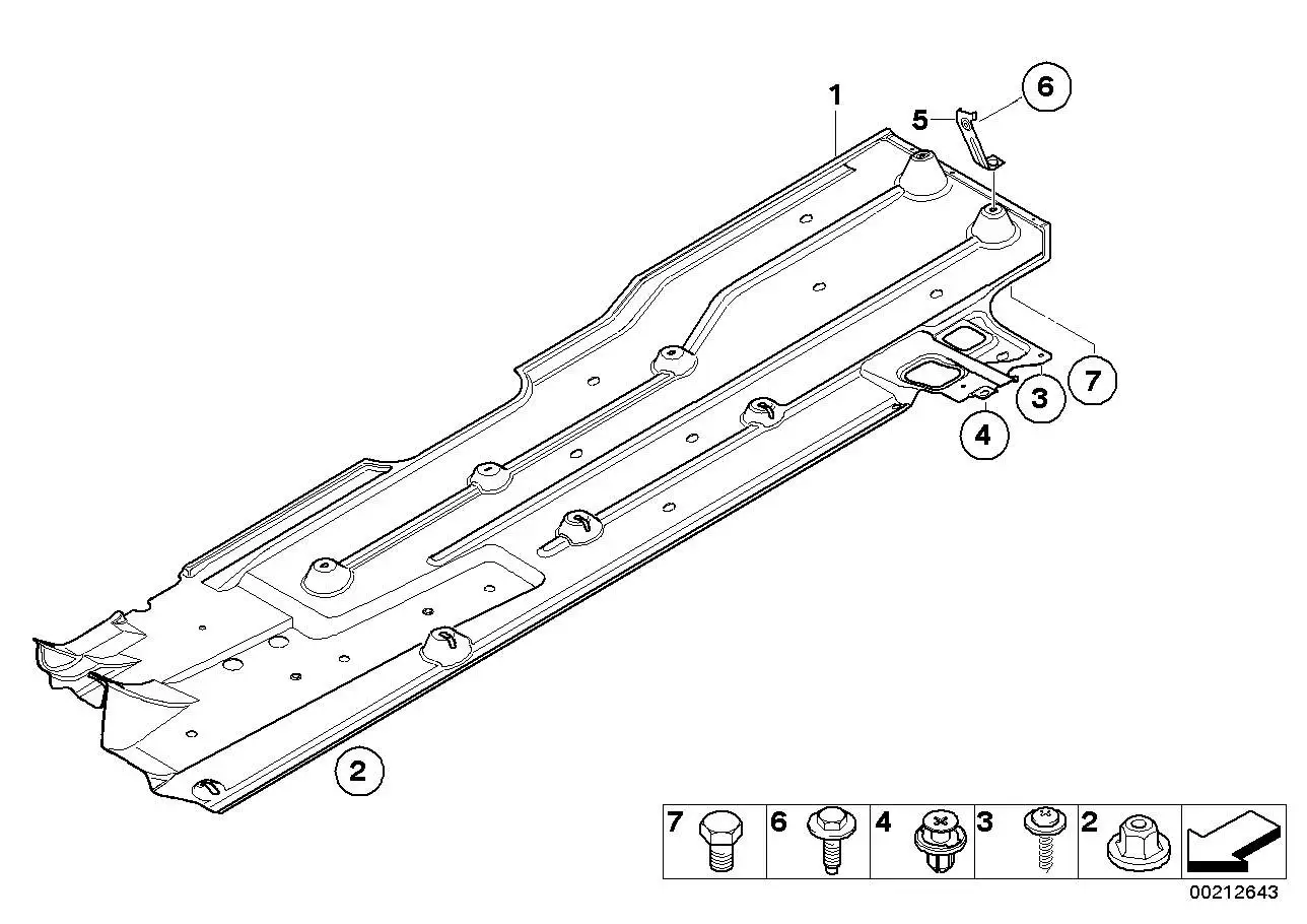 BMW Unterbodenverkleidung links R56 R58 51752759385 - MINI R56N,