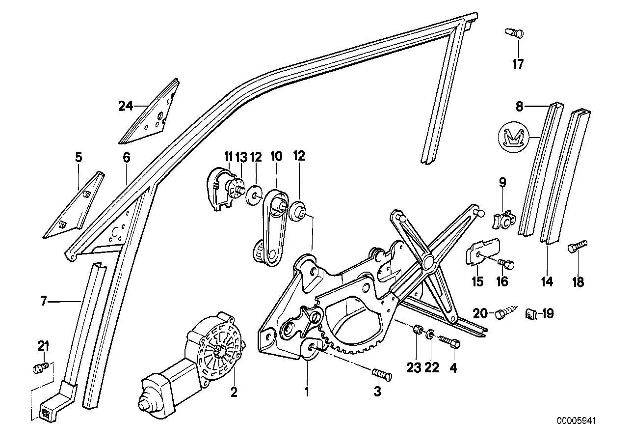 BMW Anschlag E32 E34 51331908448 - Bildposition 15
