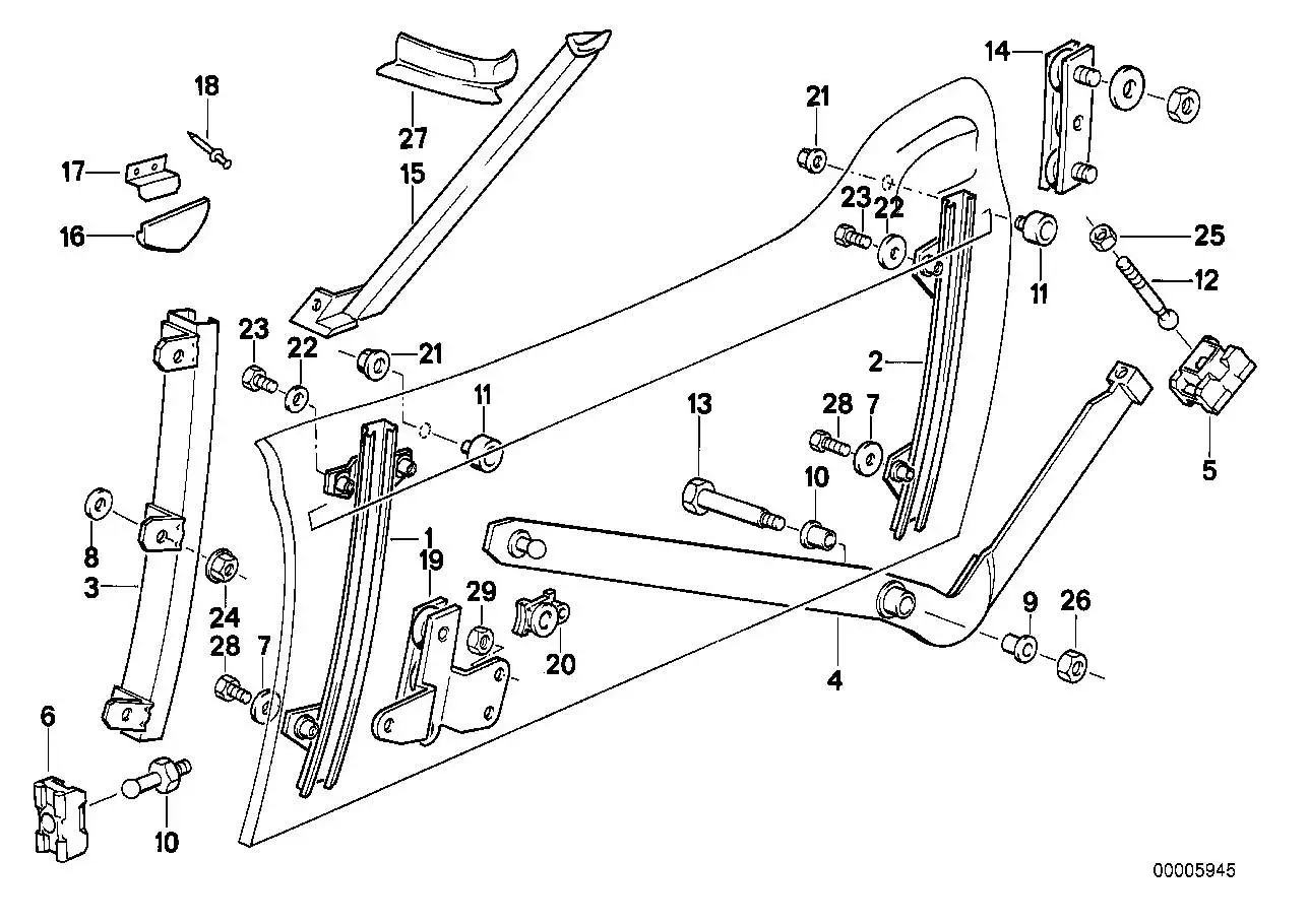 BMW Sechskantmutter 51212291920 - Z1 /