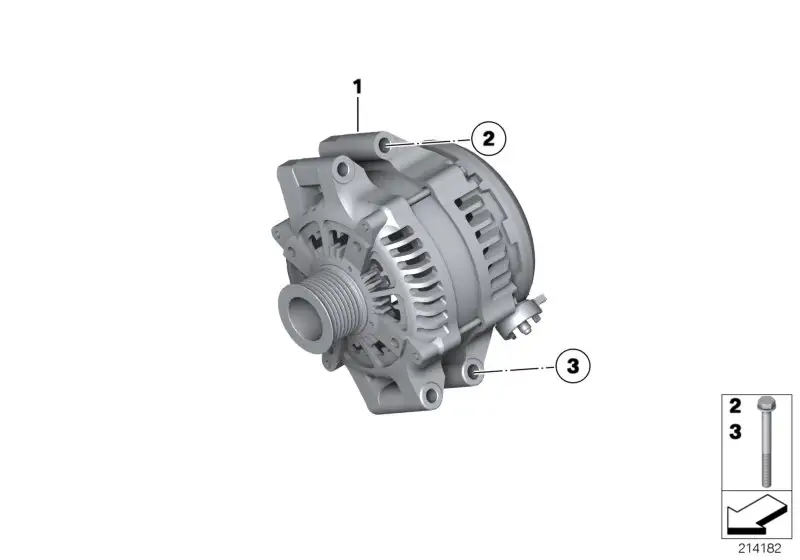 BMW Generator F20 F21 F22 F23 F31 F32 F33 F34 F36 12317638337
