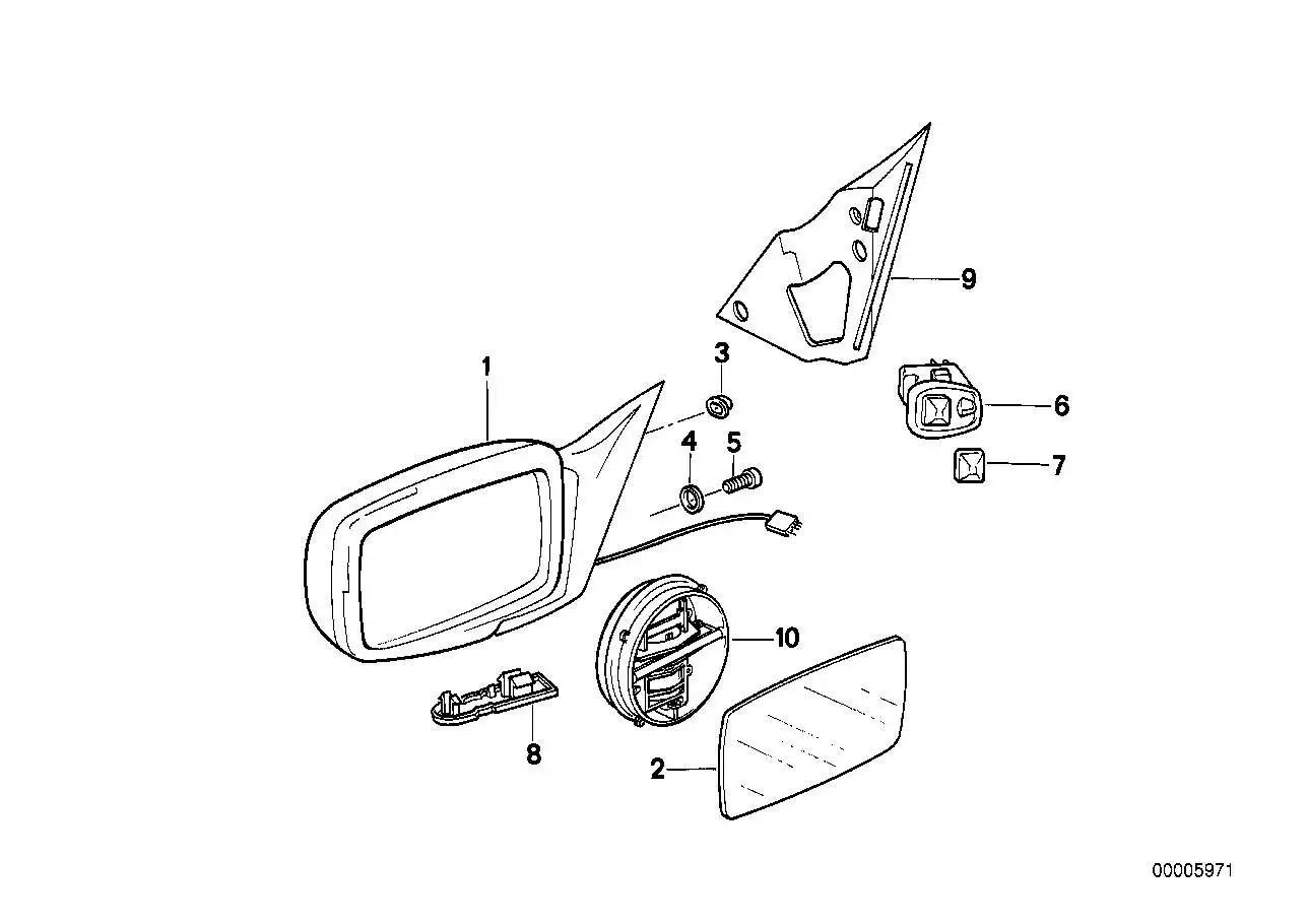BMW Unterlegscheibe E32 E34 51161938070 - Bildposition 04