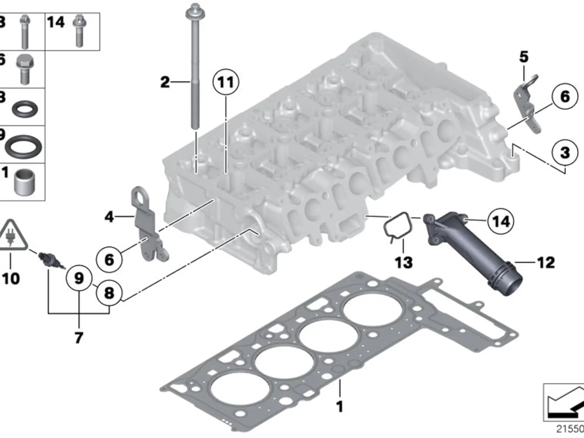 BMW Profildichtung E70 E71 E84 E90 E91 E92 E93 F01 F02 F06 F07 F10 F11 F12 F13 F15 F16 F20 F21 F22 F25 F26 F30 F31 F32 F33 F34 F36 R55 R56 R57 R58 R59 R60 R61 11127810712