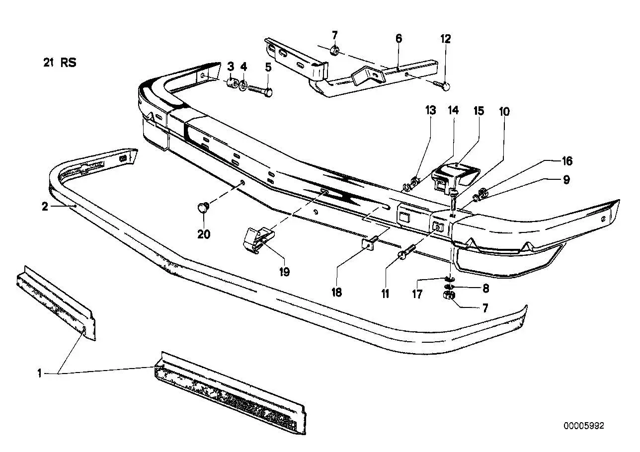 BMW Flachrundschraube E12 E24 07119910433 - Bildposition 11