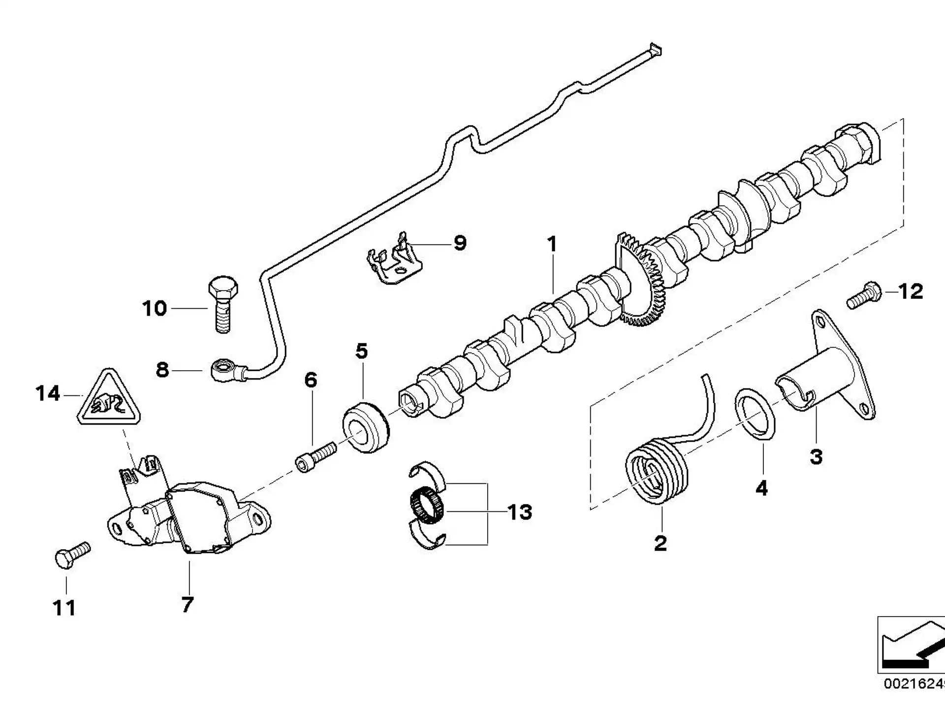BMW Exzenterwelle E46 E60 E81 E82 E83 E84 E85 E87 E88 E90 E91 E92 E93 11377578543