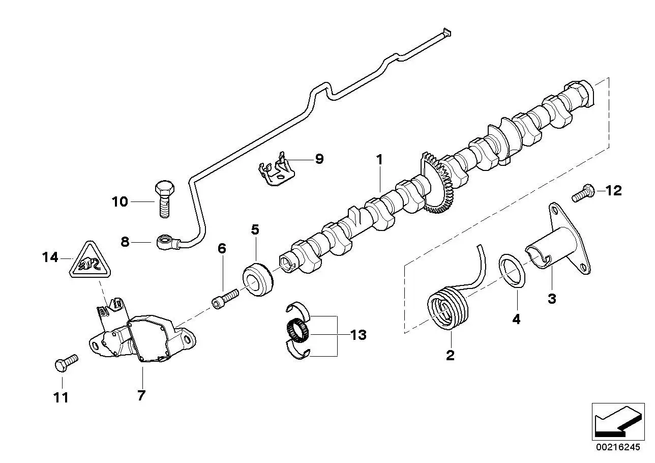 BMW Ölleitung E46 E60 E81 E82 E83 E84 E85 E87 E88 E90 E91 E92 E93