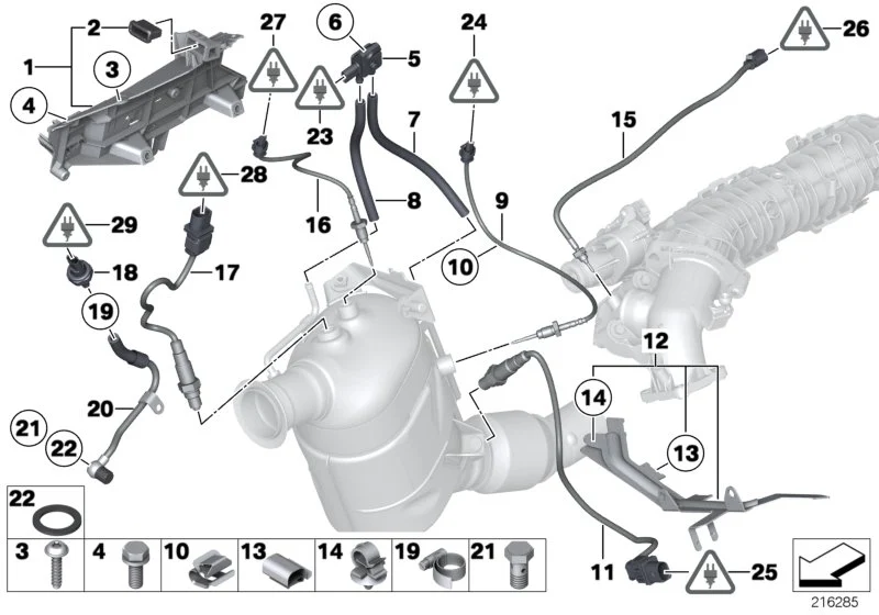 BMW Lambdasonde E46 E65 E83 E90 F01 F02 F06 F07 F10 F11 F12 F13 F15 F16 F20 F21 F22 F25 F26 F30 F31 F32 F33 F34 F36 13627793825