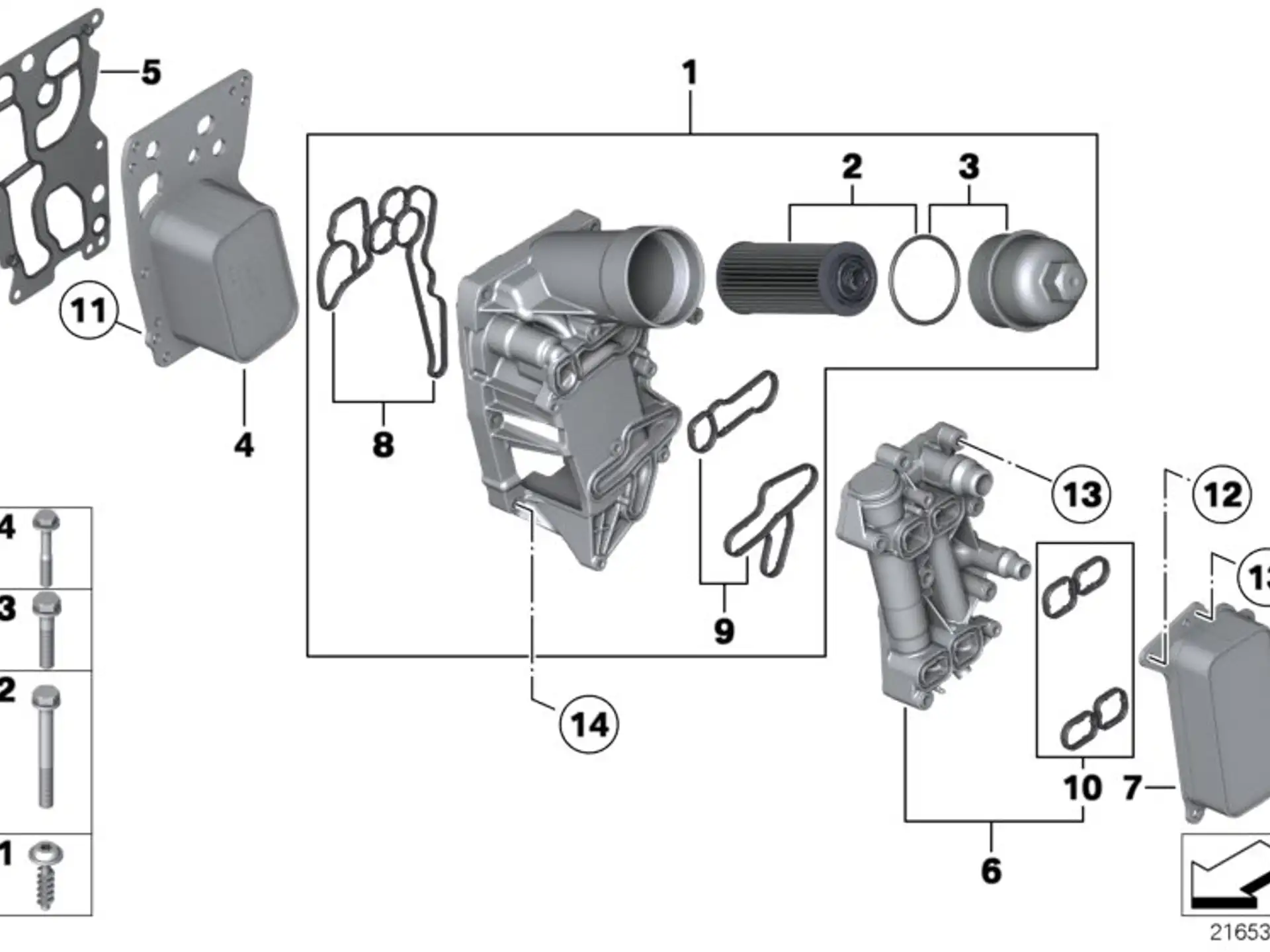 BMW Ölfilter E84 E90 E91 E92 E93 F01 F02 F06 F07 F10 F11 F12 F13 F15 F16 F20 F21 F22 F25 F26 F30 F31 F32 F33 F34 F36 11428507697