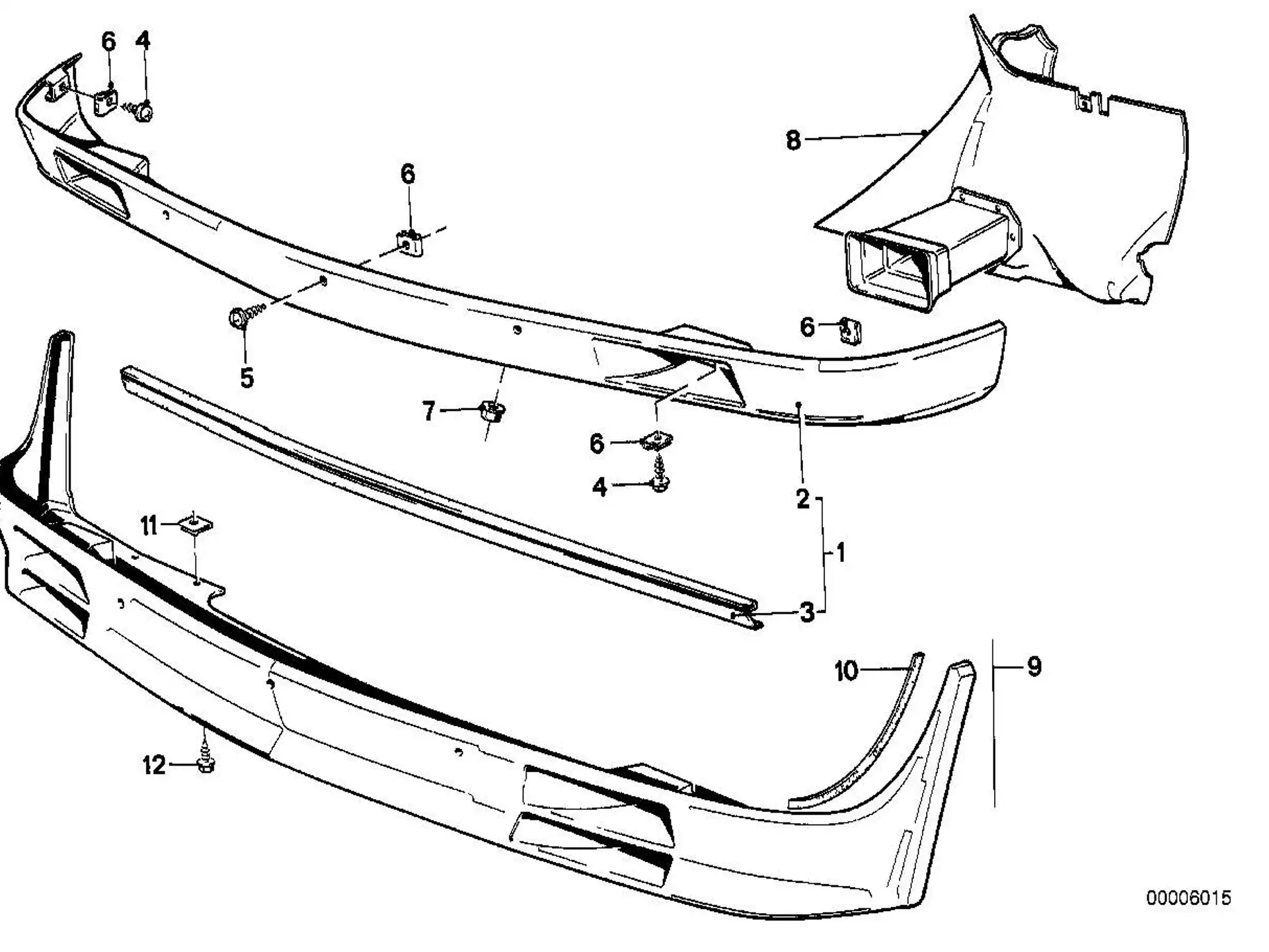 BMW Blechschraube E30 E38 E39 E70 E83 E85 K26 K28 K29 K50 K51 K54 K70 K72 K75 R13 07119904185