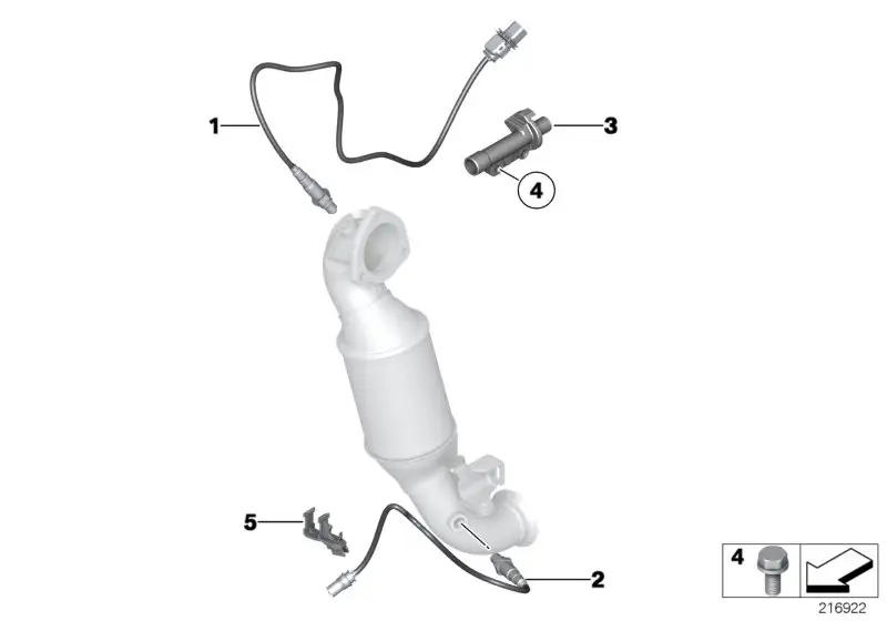 BMW Halter Lambdasonde 11787603767 - Bildposition 05