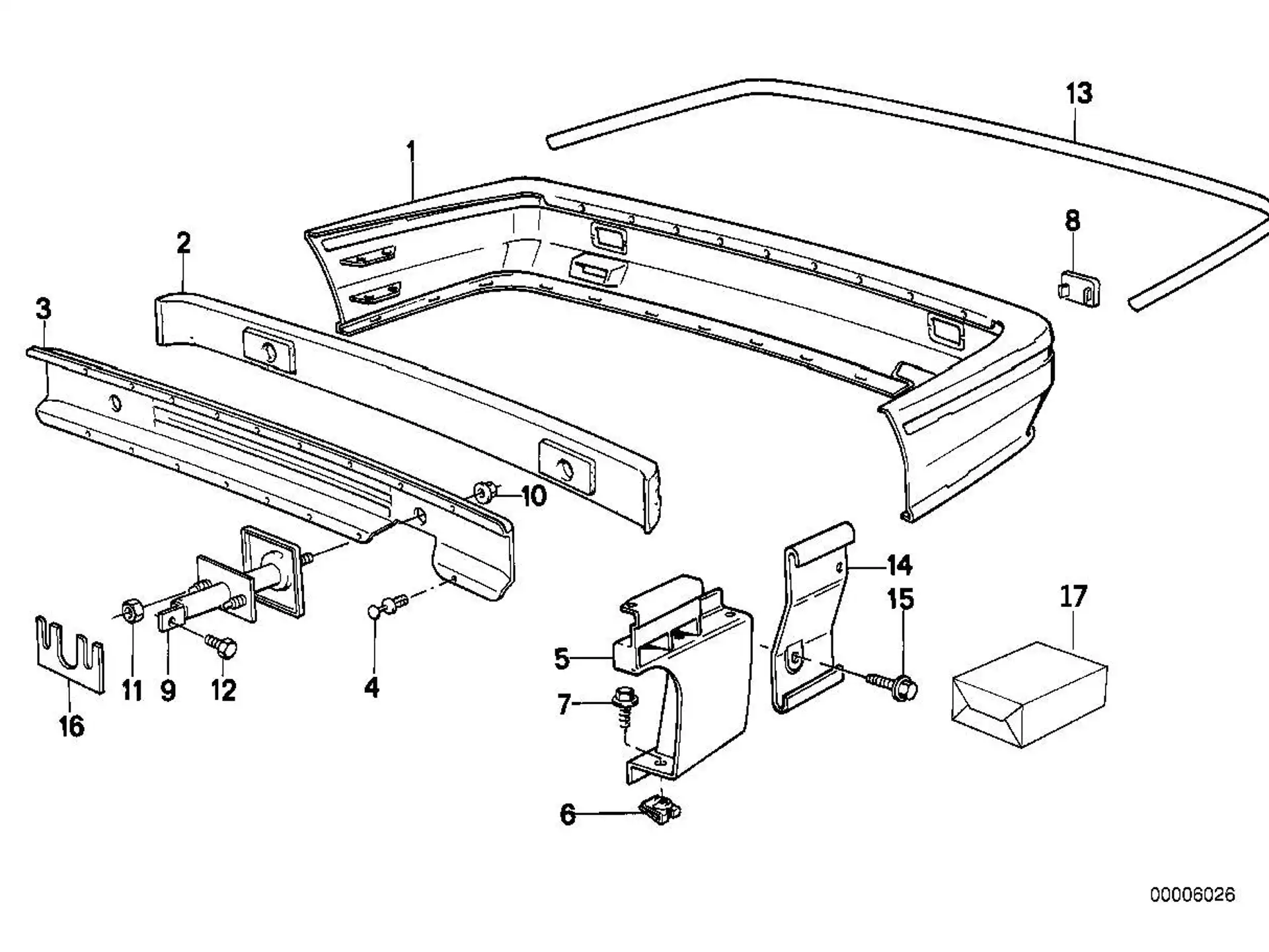 BMW Halter E30 51121967367