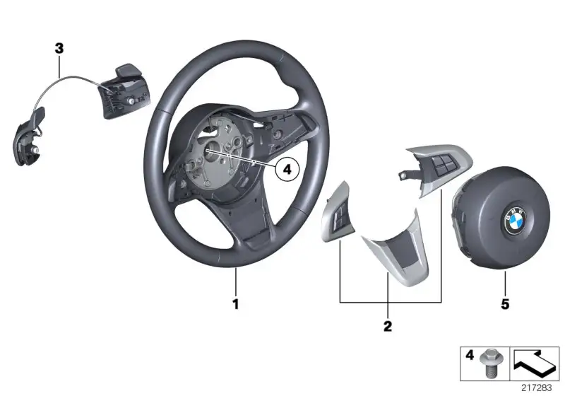 BMW Sportlenkradkranz E89 32306794924