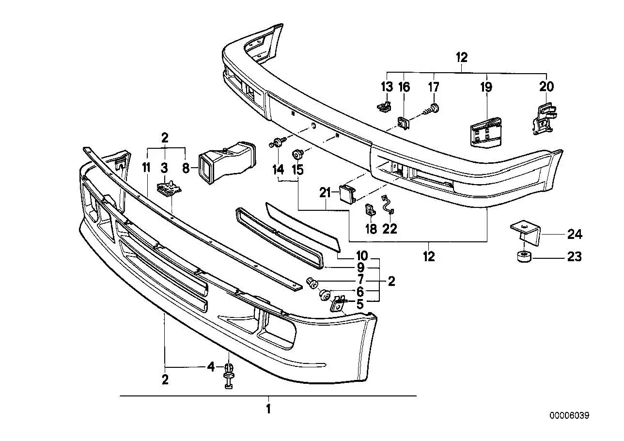 BMW Abdeckung E30 51112239708 - Z1 E30