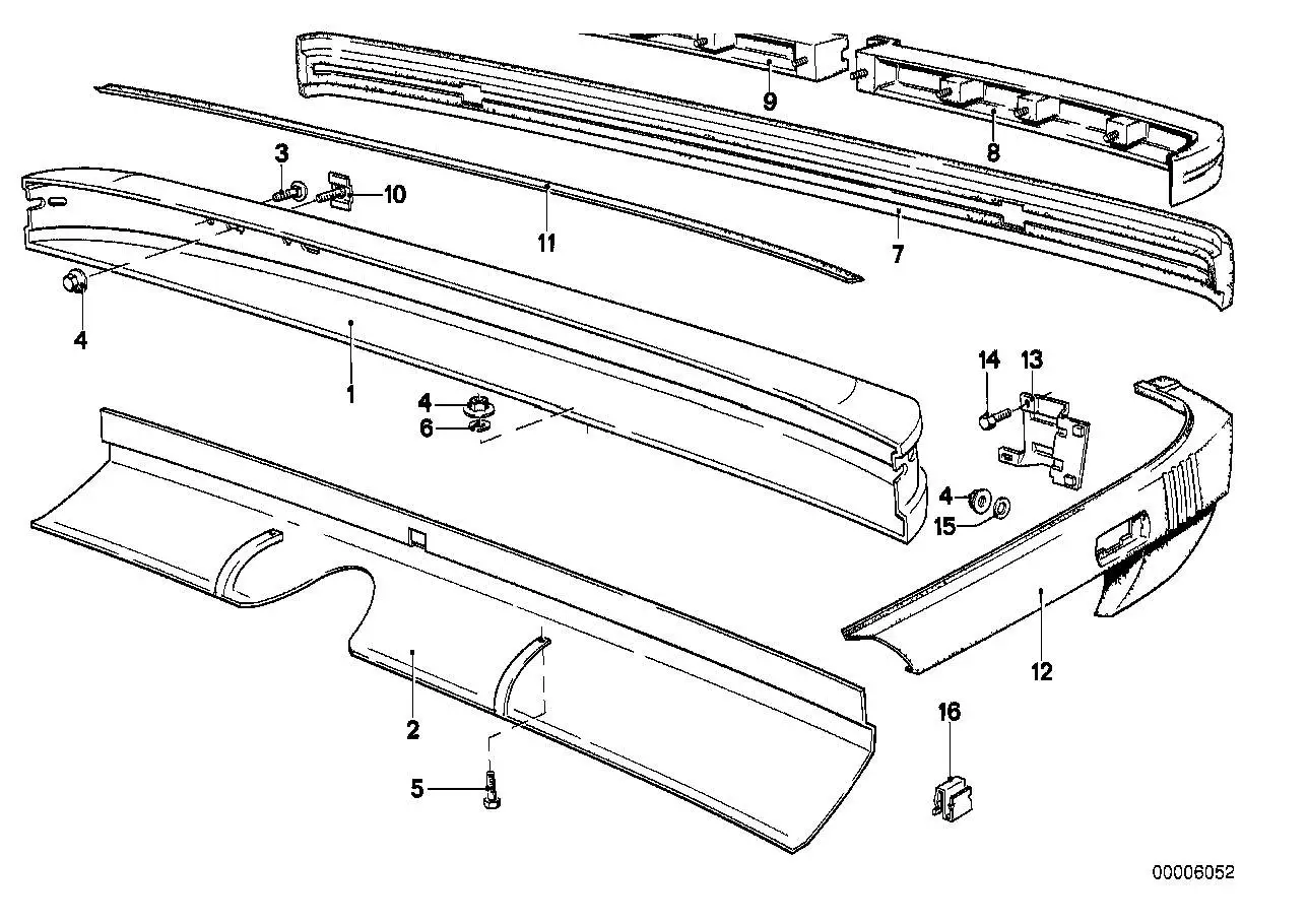 BMW Blende 51121869756 - Bildposition 11