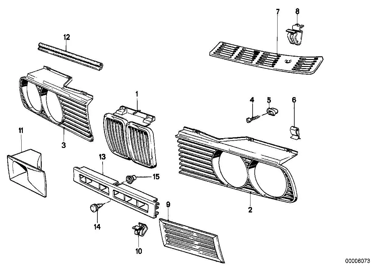 BMW Klammer E30 51711906367 - Bildposition 10