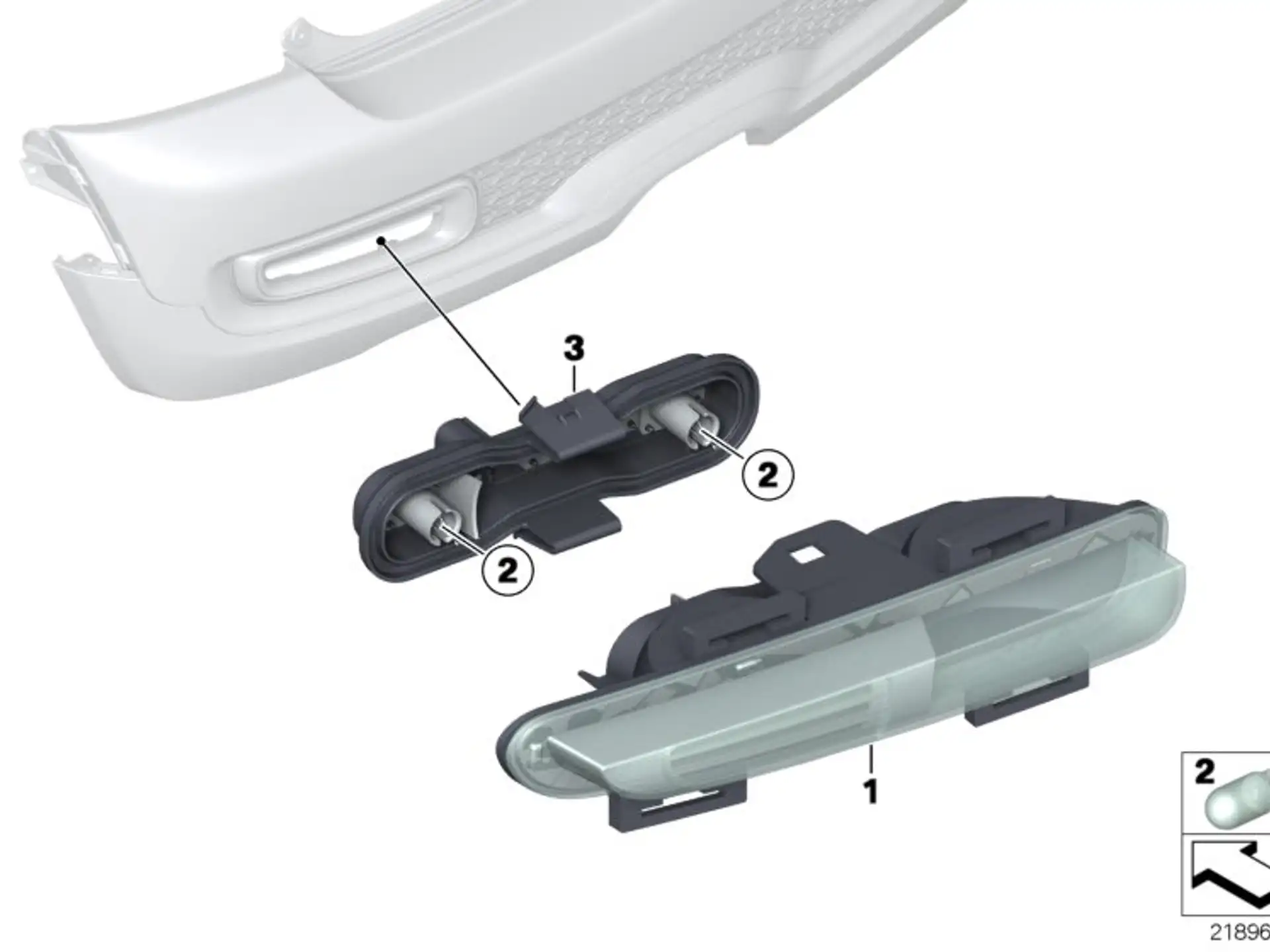 BMW Lampenträger R56 R57 R58 R59 63247297418