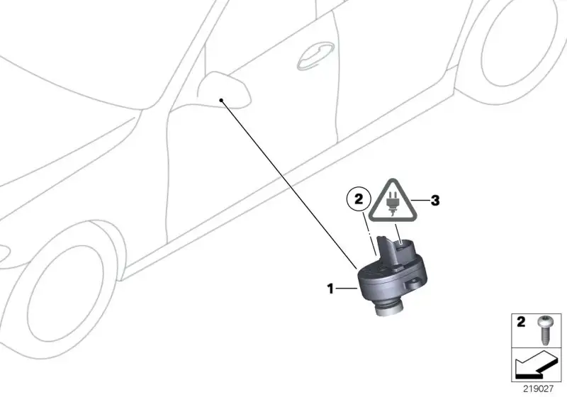 BMW Top View Kamera E70 E71 E72 F01 F02 F04 F06 F07 F10 F11 F12 F
