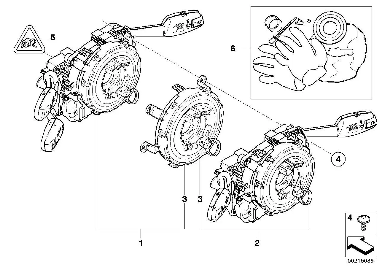 BMW Wickelfederkassette E70 E71 E72 E81 E82 E84 E87 E88 E89 E90 E