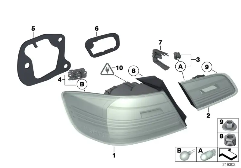 BMW Distanzstück E63 E64 E92 E93 63218399591 - Bildposition 08