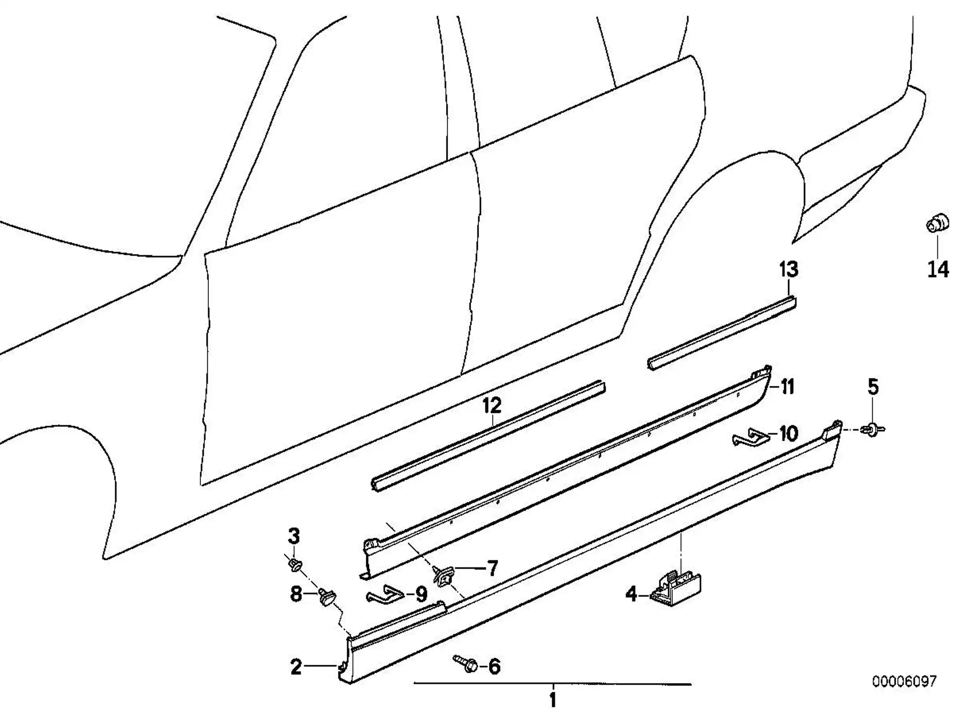 BMW Stopfen E30 E34 E46 51162239737