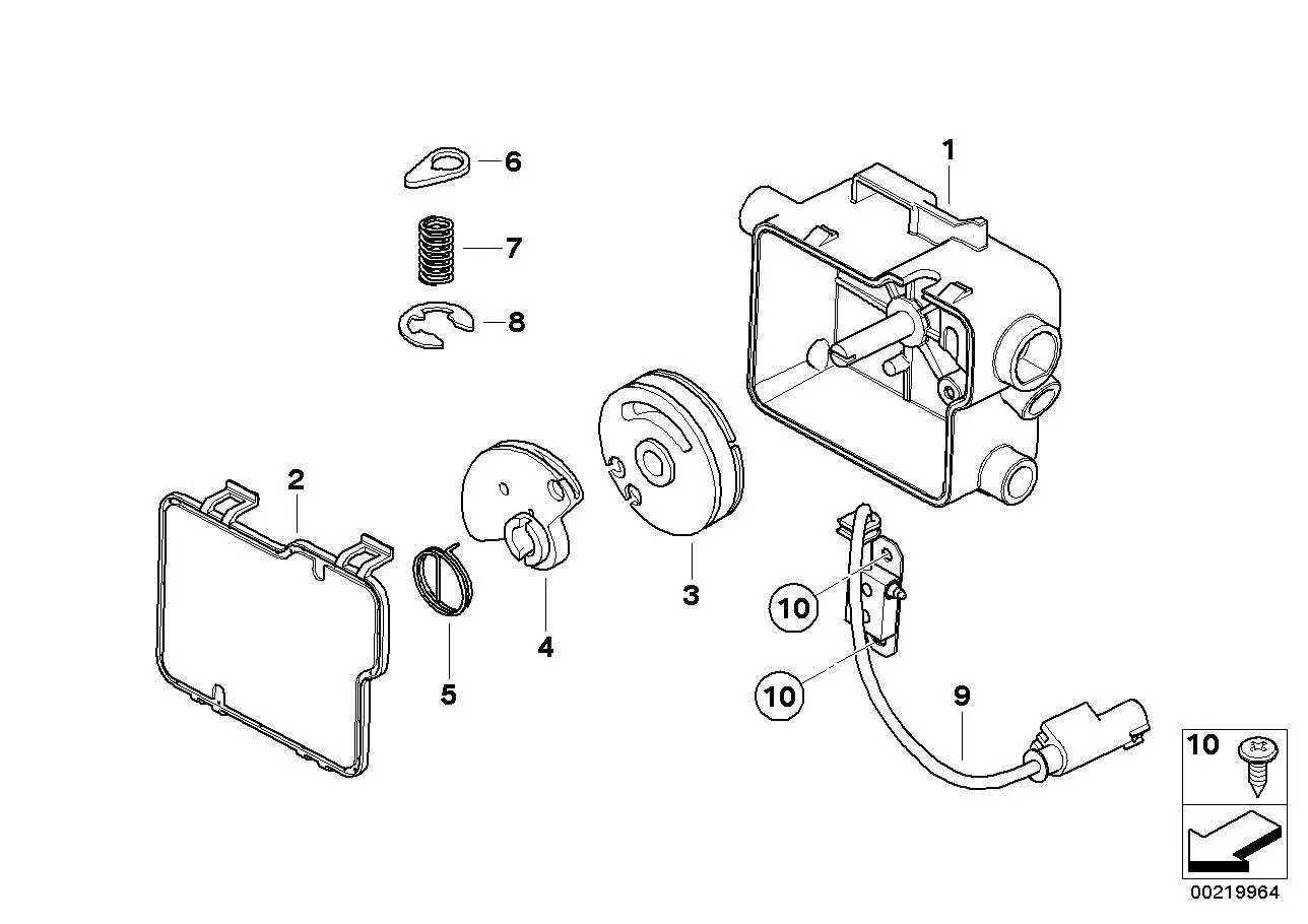 BMW Mikroschalter K26 K30 61317664051
