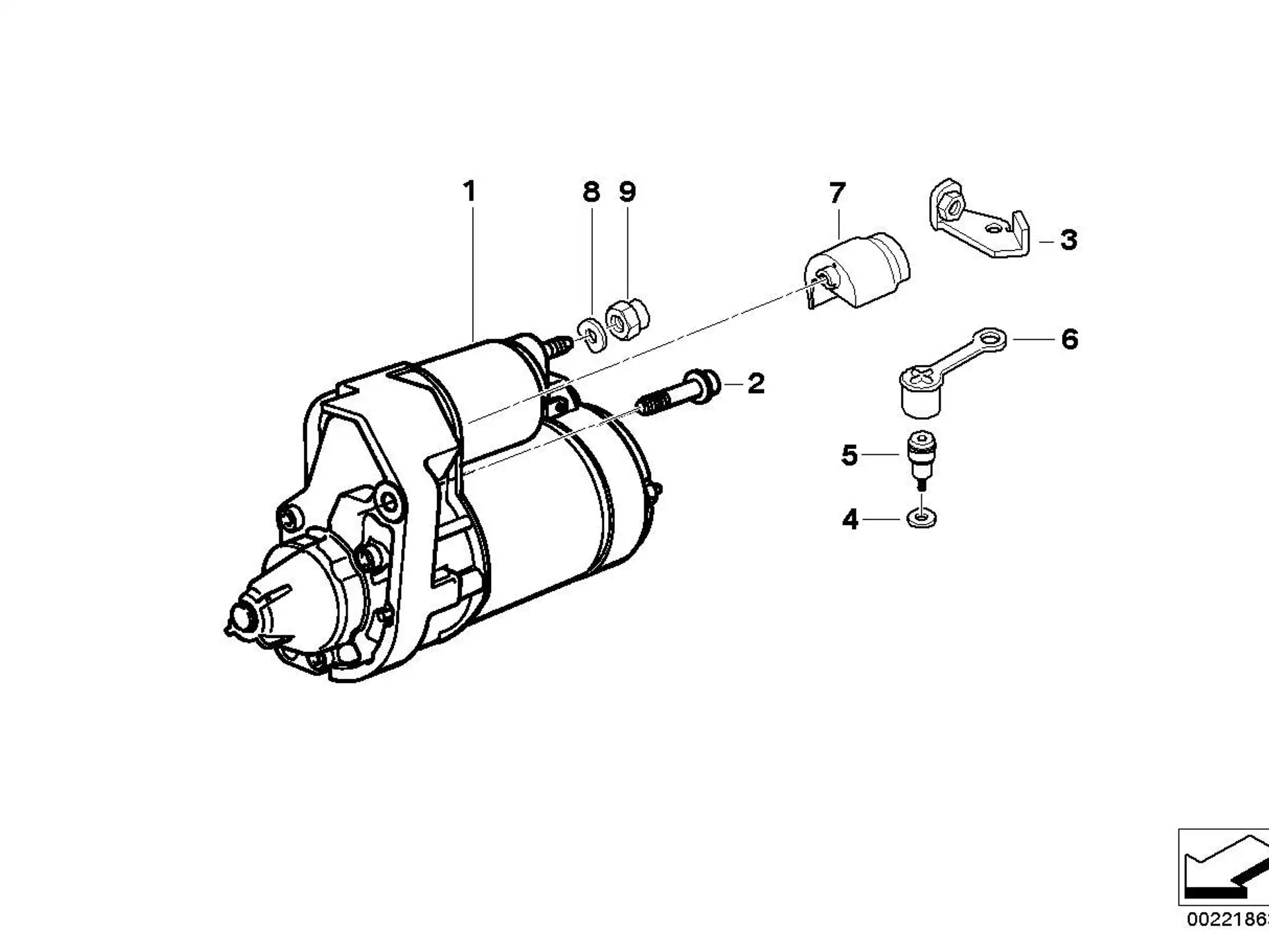 BMW Schutzkappe K30 R21 R21A R22 R28 61137672395