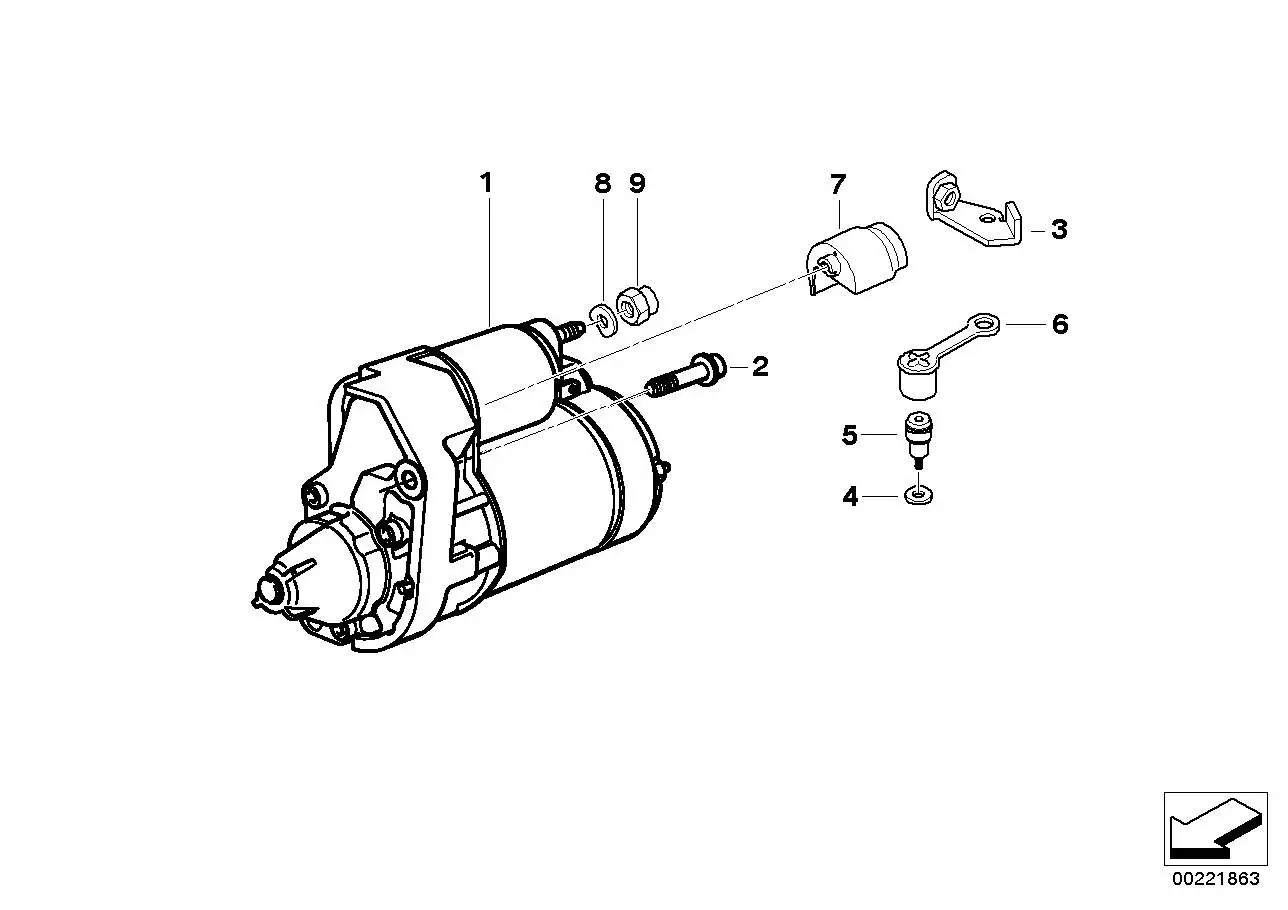 BMW Schutzkappe K30 R21 R21A R22 R28 61137672395