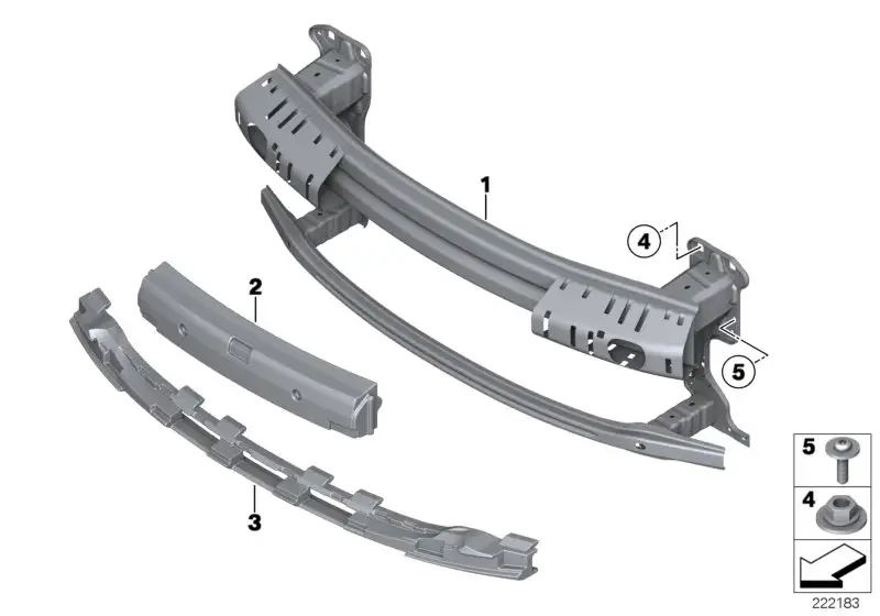 BMW Sechskantmutter mit Scheibe 71606765413 - Bildposition 04