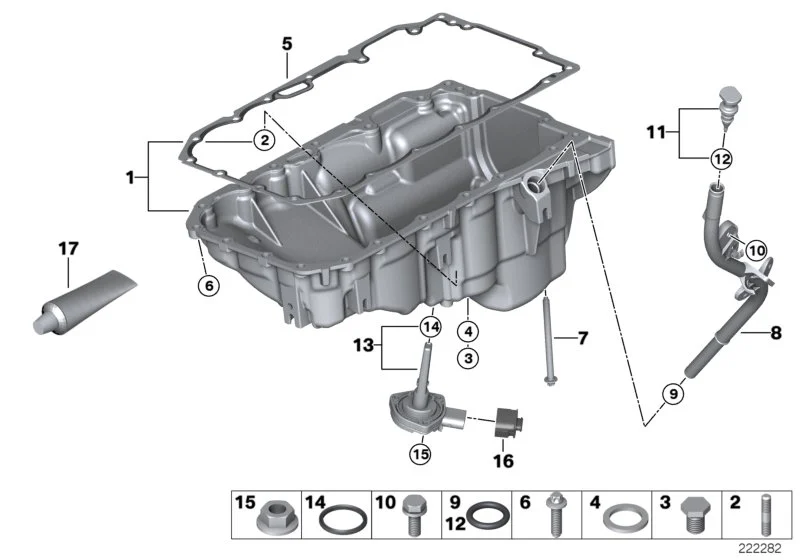 BMW Sechskantmutter mit Scheibe E36 E31 E32 E34 E38 E39 E46 E52 E53 E60 E61 E63 E64 E65 E66 E70 E71 E72 E81 E82 E83 E84 E85 E86 E87 E88 E89 E90 E91 E92 E93 F01 F02 F04 F06 F07 F10 F11 F12 F13 F15 F16 F20 F21 F22 F23 F25 F26 F30 F31 F32 F33 F34 F36 F39 F44