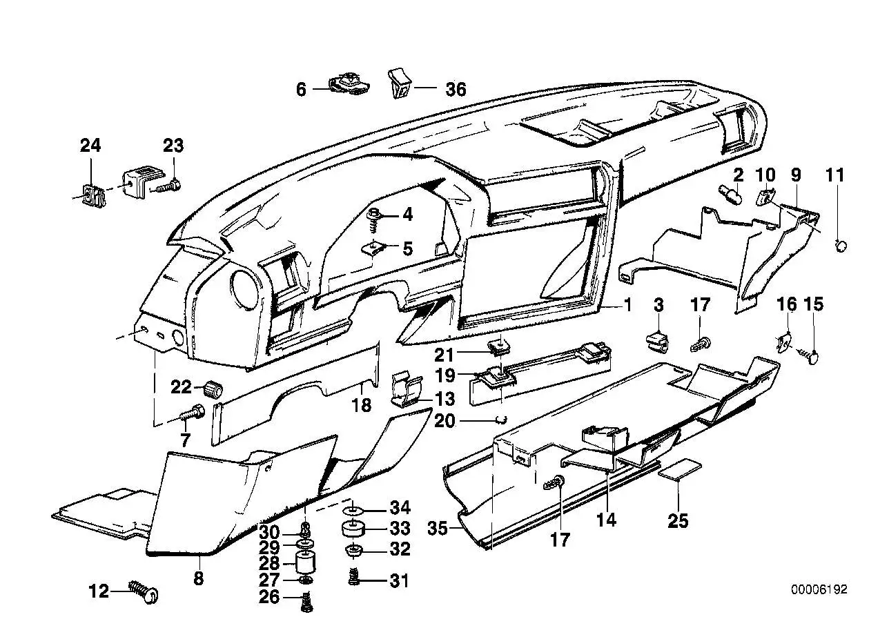 BMW Distanzstück E30 E34 51161943121 - Z1 E30, 5er E34