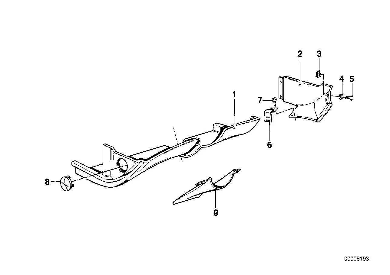 BMW Linsensenkblechschraube E12 E21 E23 07119902421 - Bildpositio