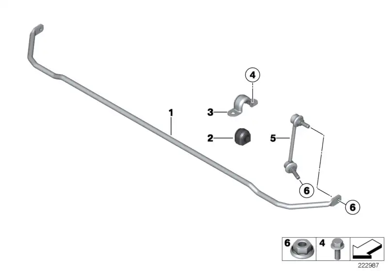 BMW Pendelstütze rechts 33509803516
