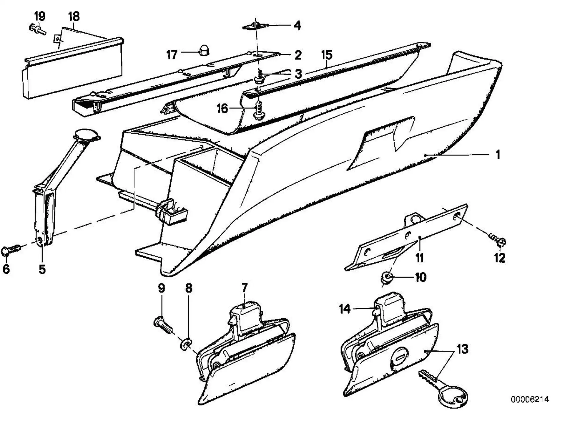 BMW Klebstoff-Set K6 83195A547C4