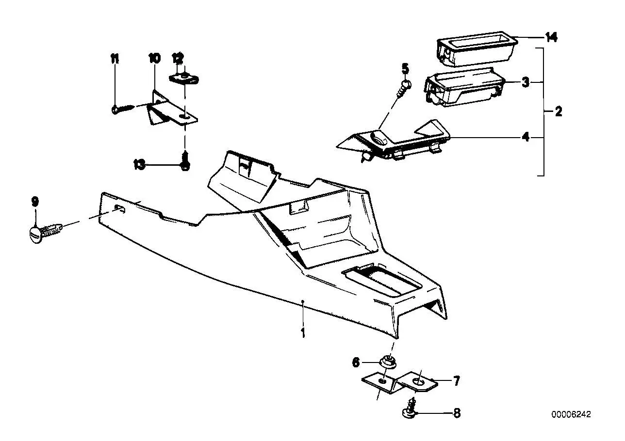 BMW Linsenblechschraube E24 E28 E30 E34 E38 E39 E52 R50 R52 R53 5