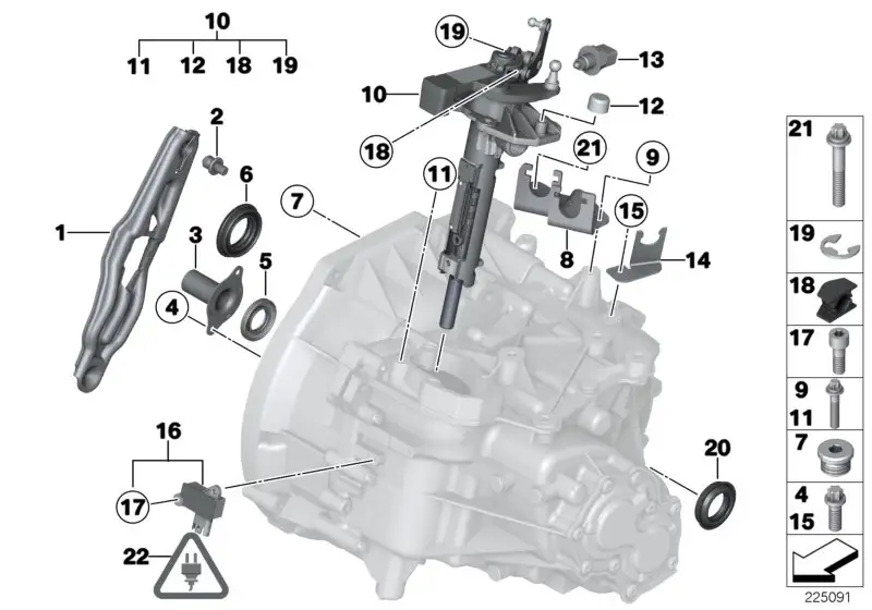 BMW Verschlussschraube E60 E61 E81 E82 E84 E85 E87 E88 E89 E90 E9