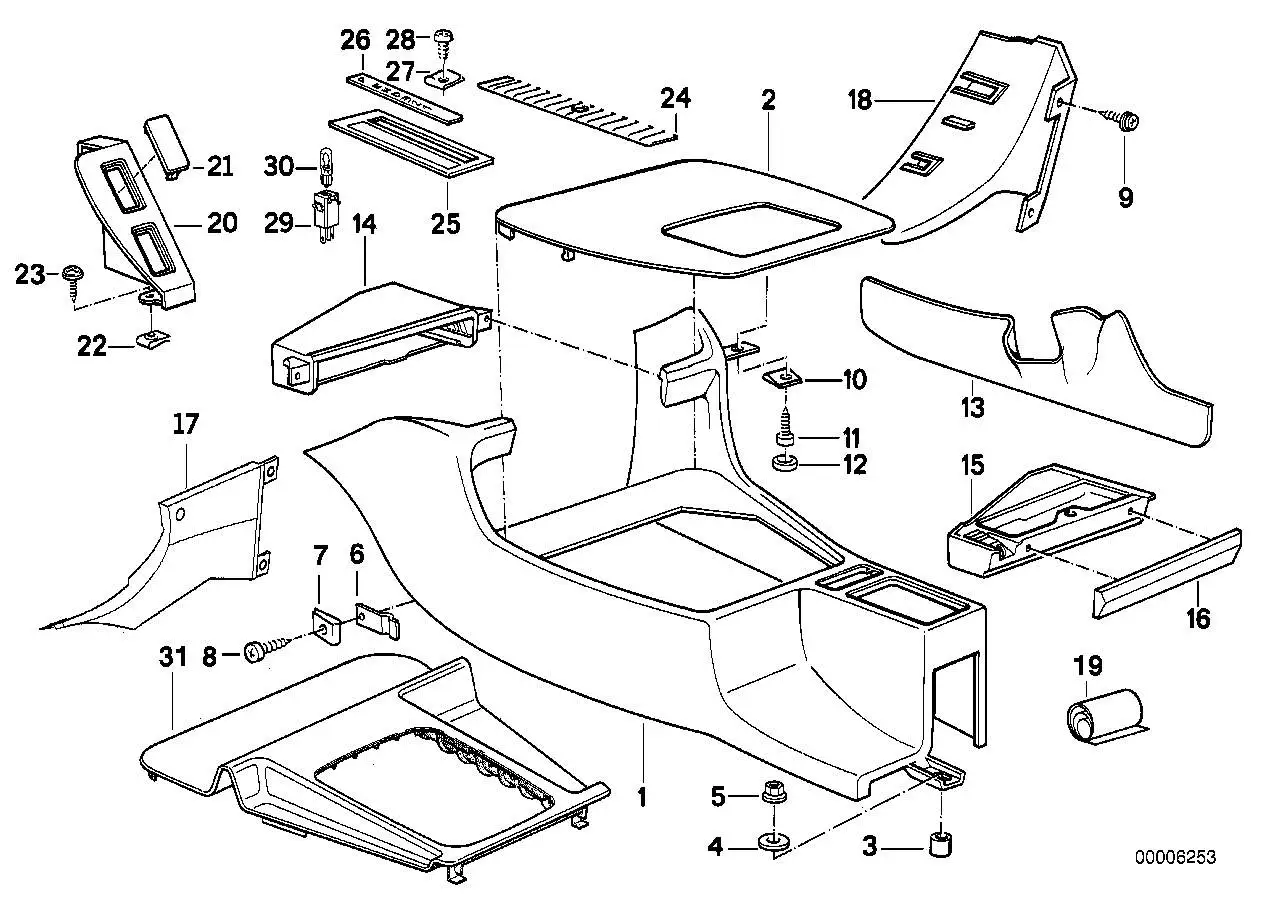 BMW Abdeckung 51168141314 - Bildposition 21