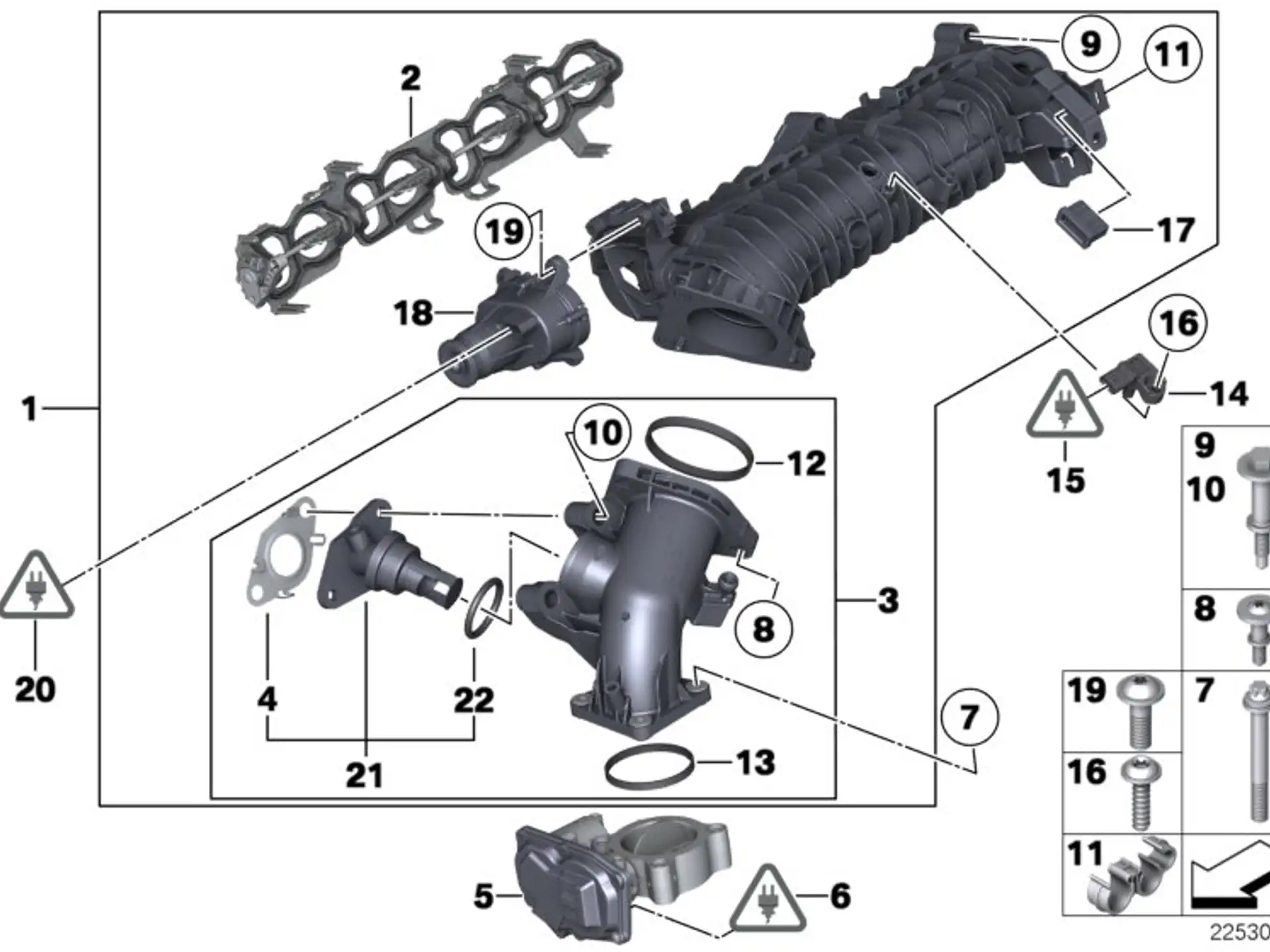 BMW Dichtungsträger E84 E90 E91 E92 E93 F07 F10 F11 F15 F20 F21 F22 F25 F30 F31 F32 F33 F34 F36 11617812938