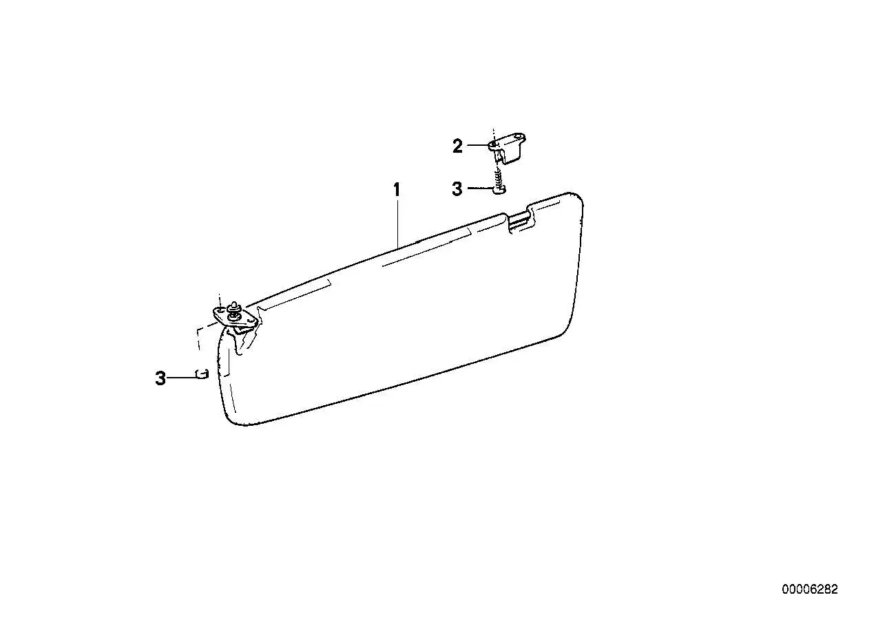 BMW Halter E23 E24 E28 51161927474