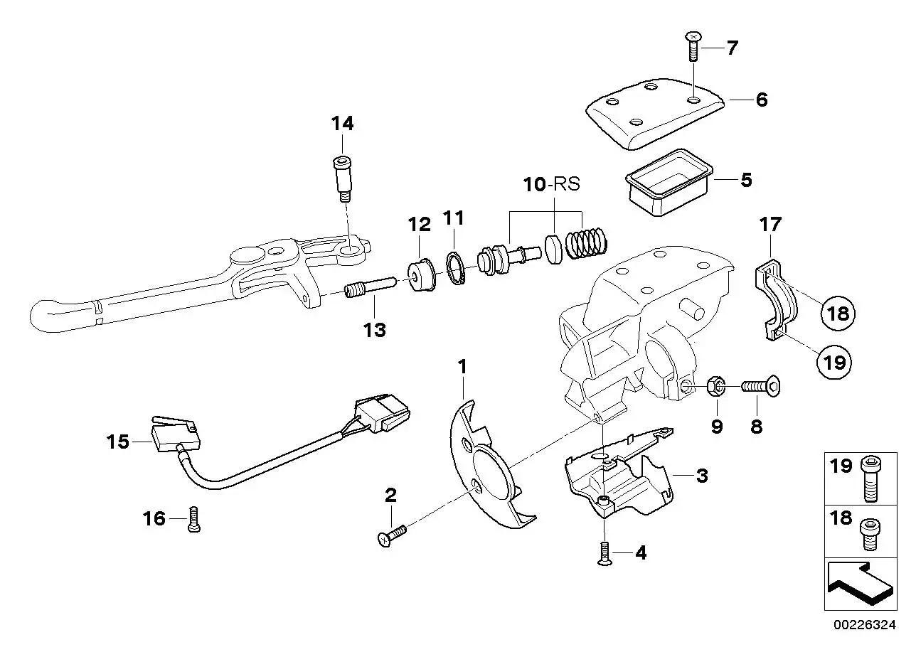 BMW Mikroschalter K26 K44 61317689700