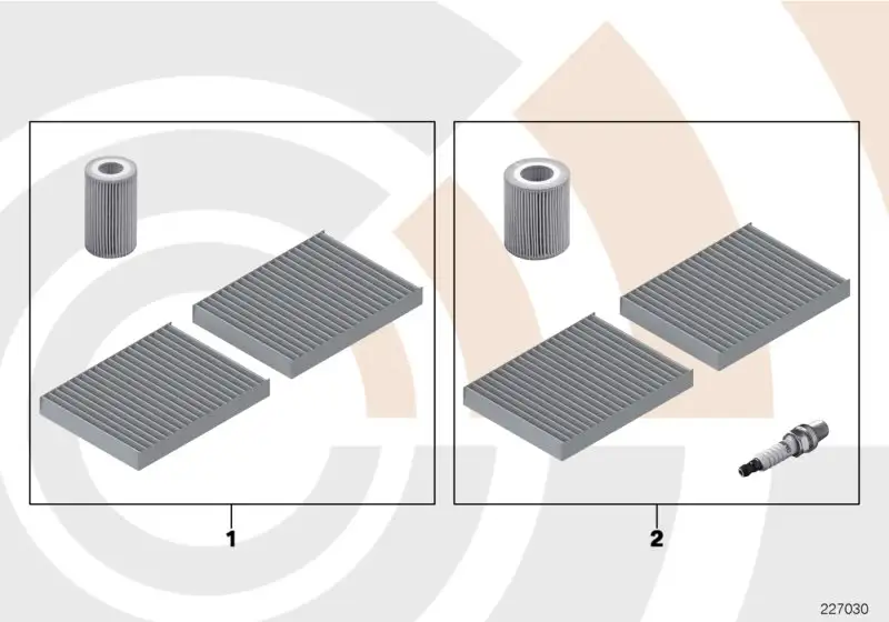 BMW Service Kit Inspektion I E39 88002157556