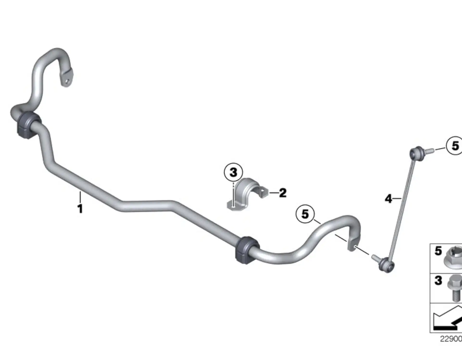 BMW Pendelstütze vorn rechts F25 F26 31306787164