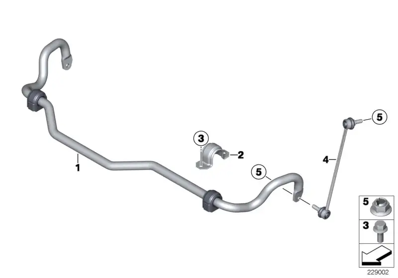 BMW Pendelstütze vorn links F26 31306878651 - Bildposition 04