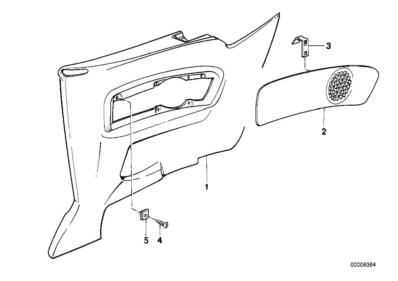 BMW Haltefeder E30 51431937405