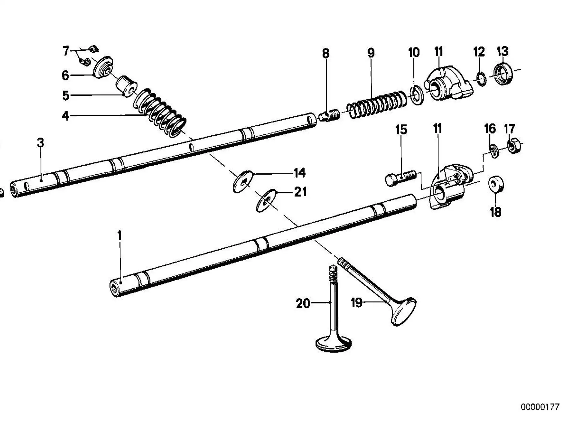 BMW Federring E12 E21 E23 E24 E28 E30 E32 E34 11330634135