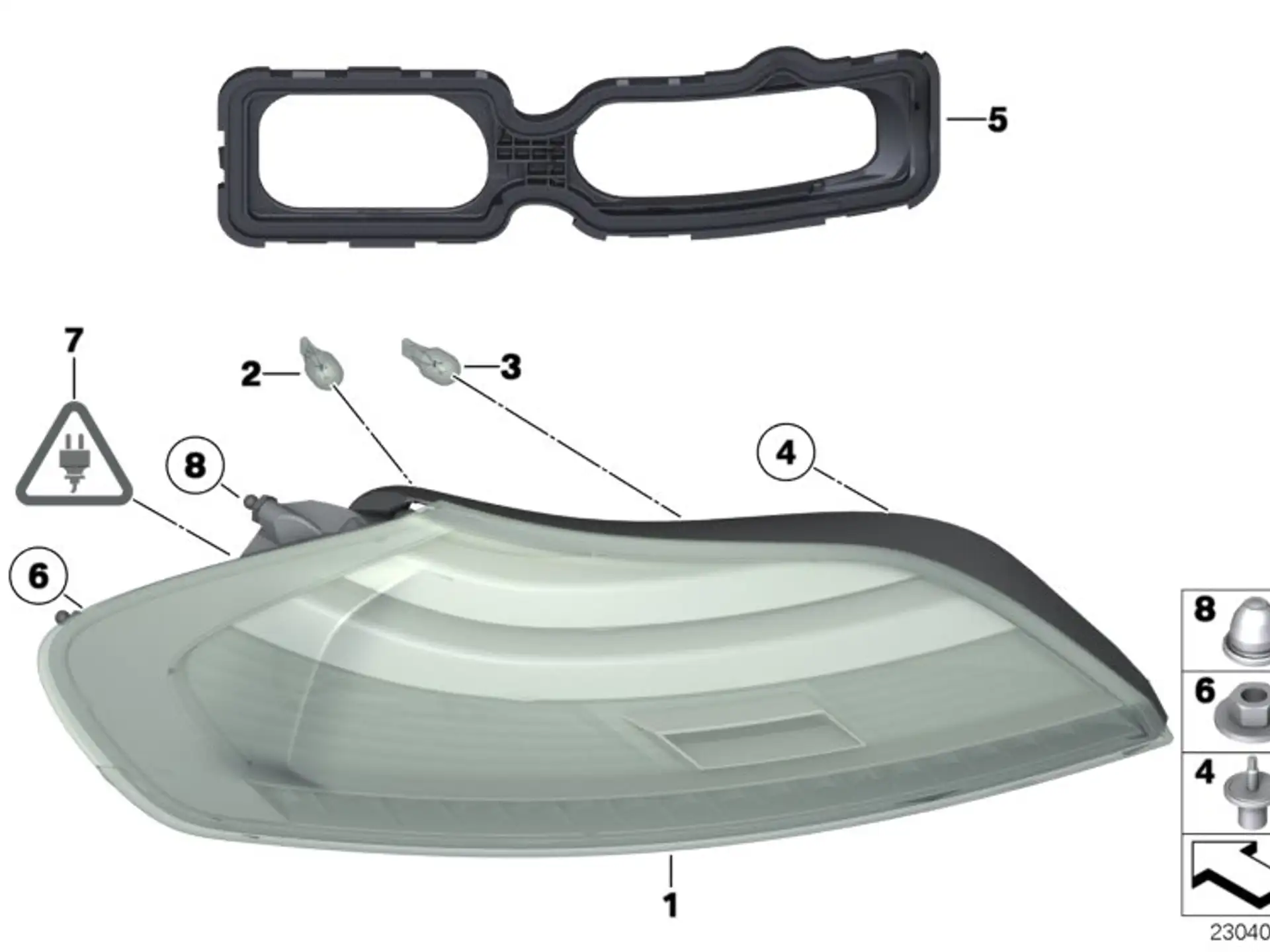 BMW Heckleuchte rechts E89 63217191776
