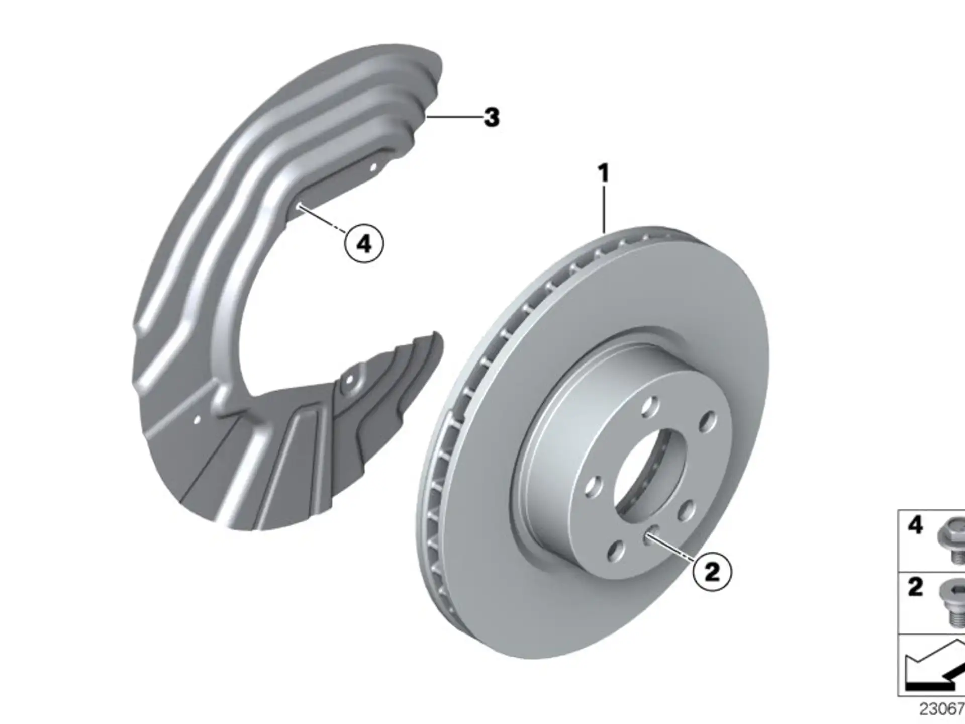BMW Bremsscheibe belüftet F25 F26 34106879122